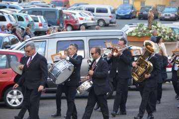 Procesión religiosa por el Valle de Jinámar-Telde (Foto F.J. Santana)